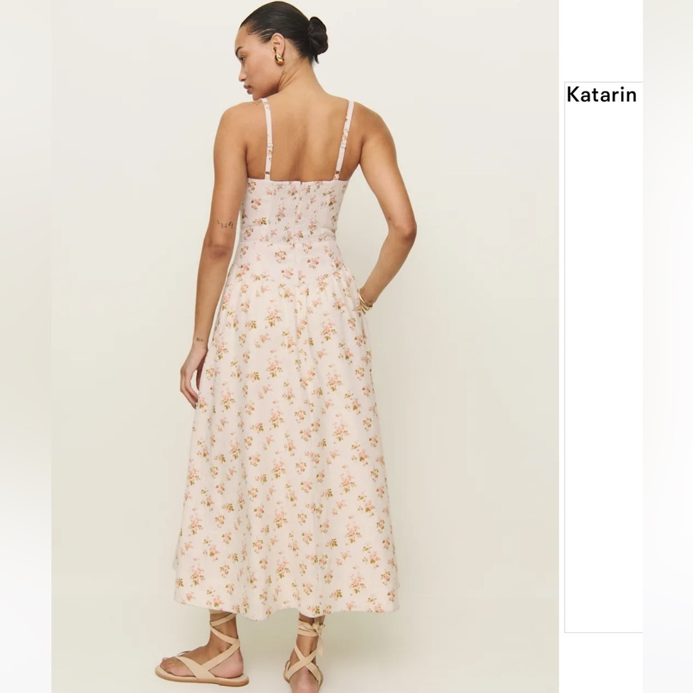 Reformation Katarin linen dress (2) - Picture 4 of 9